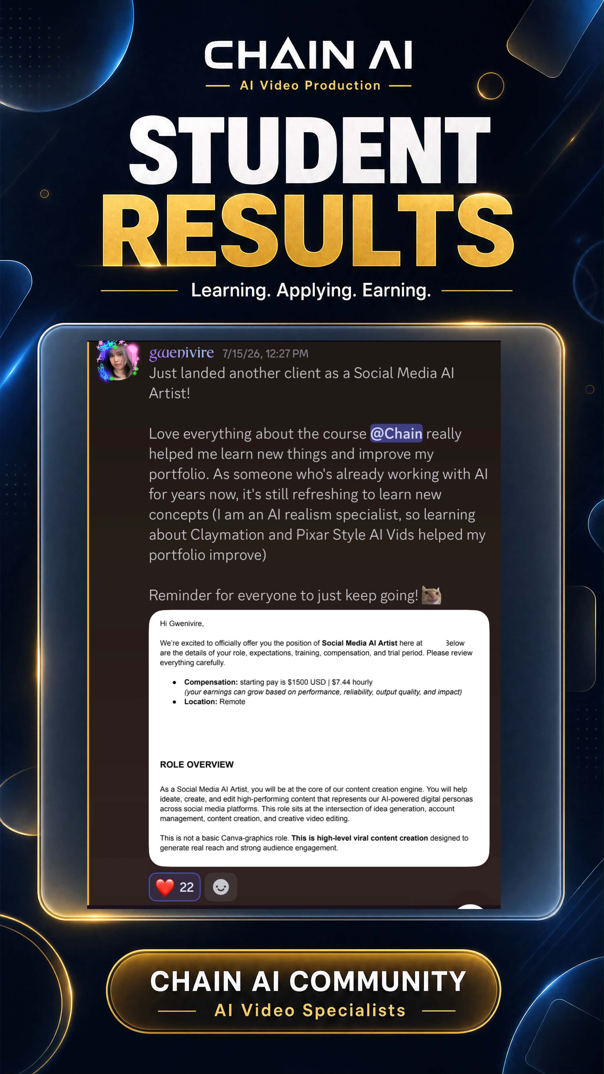 Gwenivire result