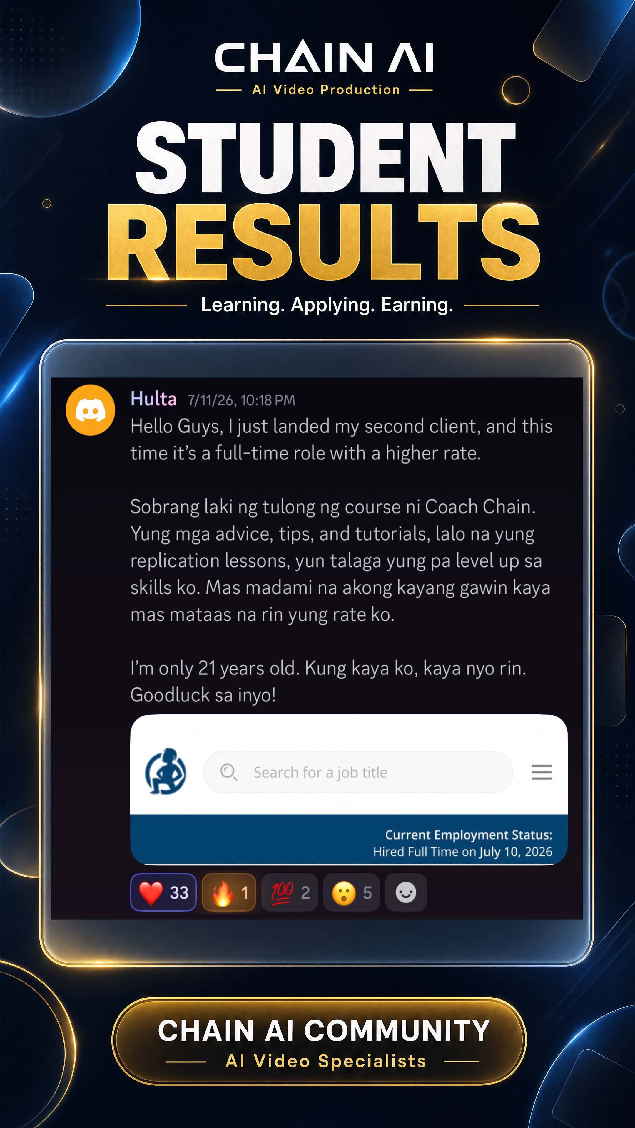 Hulta result