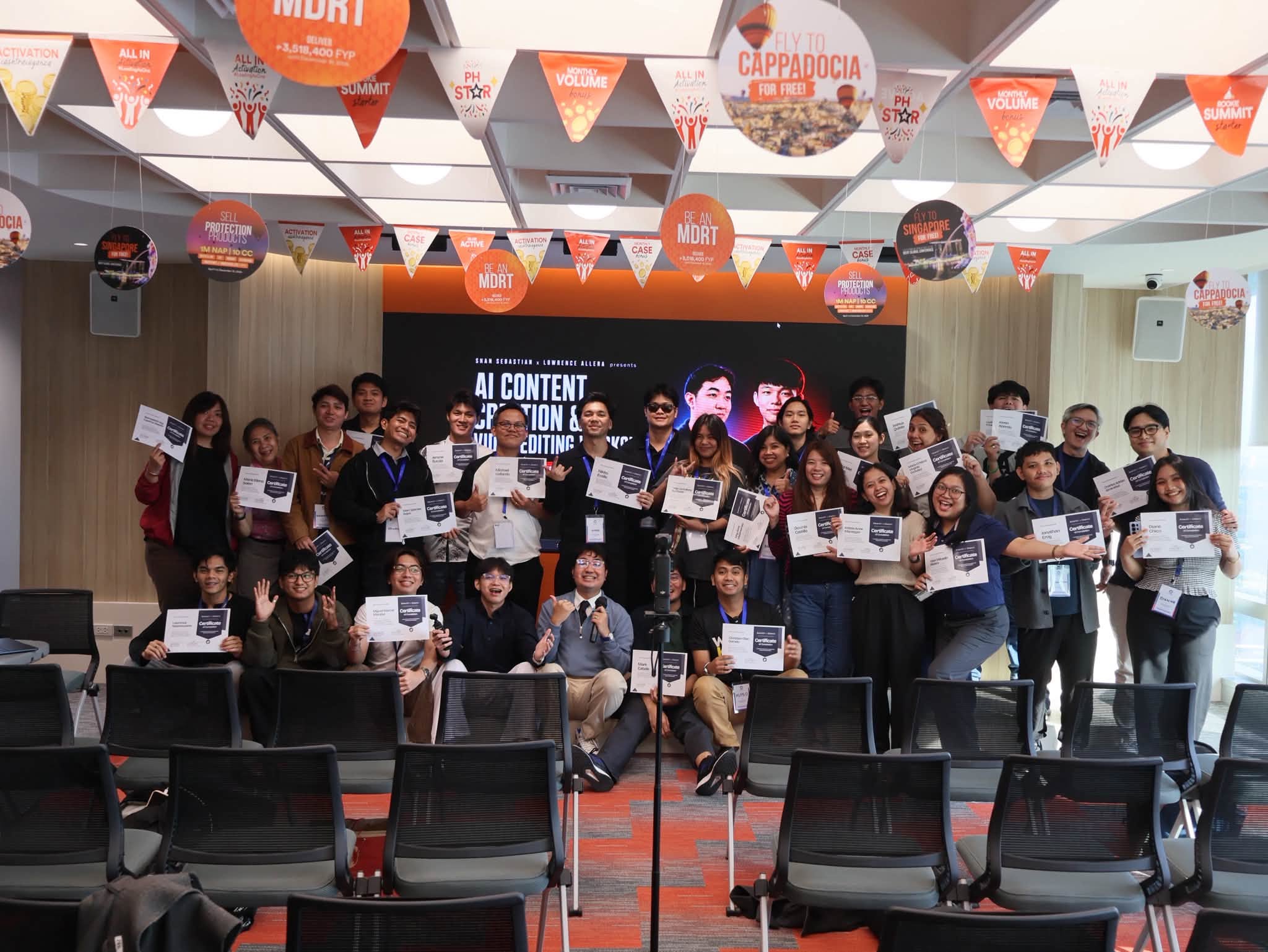 AI content creation workshop