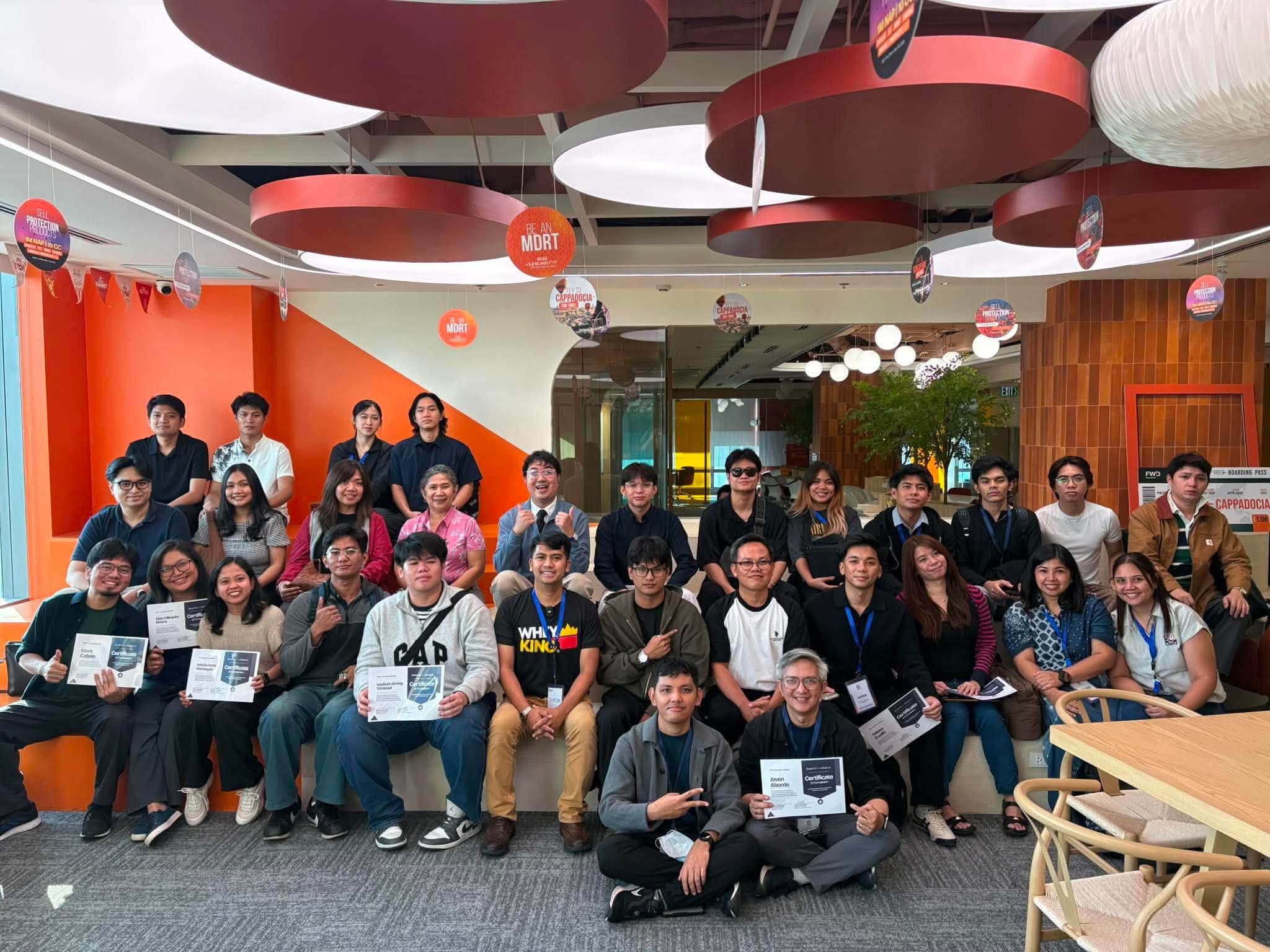 Chain AI certificate ceremony